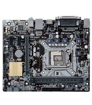 Asus H110M-D (6th Gen) DDR4 Motherboard (Pre-owned)