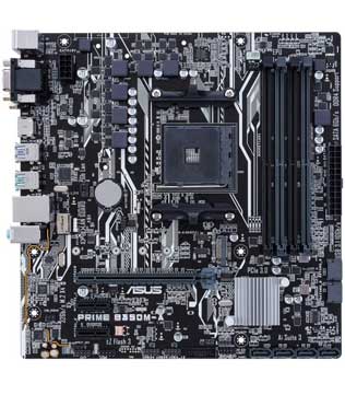 Asus PRIME B350M-A Motherboard (Pre-owned)