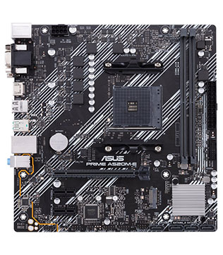 Asus Prime A520M-E Motherboard (Pre-owned)