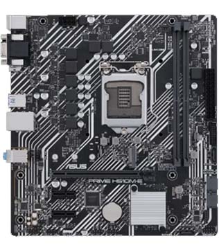 Asus Prime H510M-E Motherboard (Without I/O Shield) (Pre-owned)