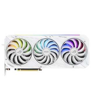 Asus ROG Strix RTX 3080 White OC 10GB (ROG-STRIX-RTX3080-O10G-WHITE) Graphics Card (Pre-owned)