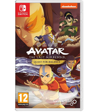 Avatar The Last Airbender Quest for Balance Nintendo Switch (Pre-owned) (Without Original Box Cover)