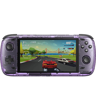 Ayn Odin 2 16 RAM 512GB Storage Gaming Handheld Console (Clear Purple) (Pre-owned)