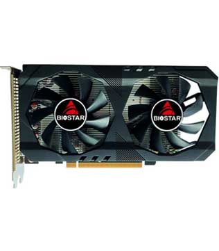 BIOSTAR AMD Radeon RX 6600 8GB GDDR6 (VA6606RM81) Graphics Card (Pre-owned)