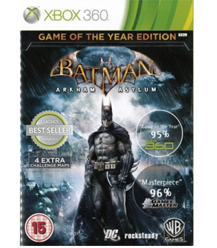 Batman Arkham Asylum Xbox 360 (Pre-owned)