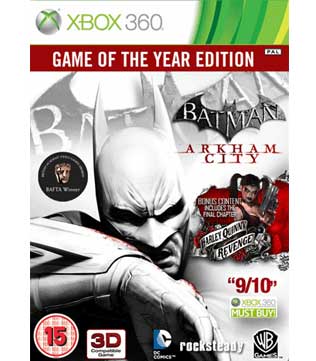 Batman Arkham City GOTY Xbox 360 (Pre-owned)