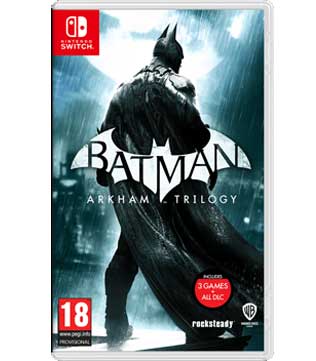 Batman Arkham Trilogy Nintendo Switch (Pre-owned) (without Original Box and Cover)