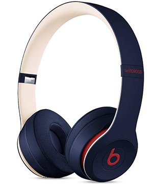 Beats Solo3 Bluetooth Wireless On Ear Headphones with Mic (Club Navy) (Pre-owned)