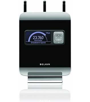Belkin N1 Vision Wireless Router (F5D8232-4) (Pre-owned)