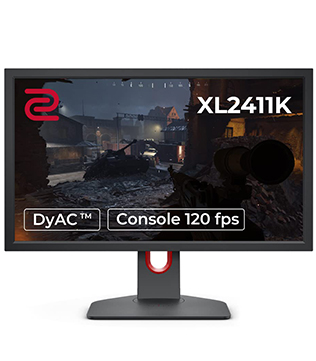 BenQ ZOWIE XL2411K 24Inch TN Panel Monitor (Gray) (Minor Scratch On Screen) (Pre-owned)