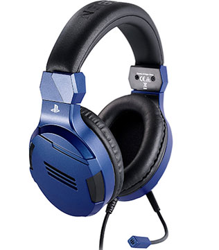 Bigben Blue Stereo Gaming Headset (PS5, PS4, Xbox Series, Xbox One, Nintendo Switch, PC) (Open Box)