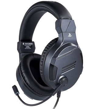 Bigben Titanium Stereo Gaming Headset (PS5, PS4, Xbox Series, Xbox One, Nintendo Switch, PC) (Open Box)