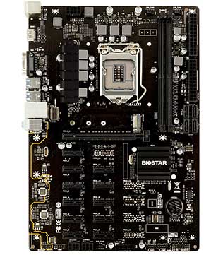 Biostar TB360-BTC PRO 2.0 LGA1151 ATX (Without IO Shield) Motherboard (Pre-owned)