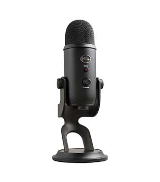 Blue Yeti USB Microphone For PC and Mac (Black) (Pre-owned)