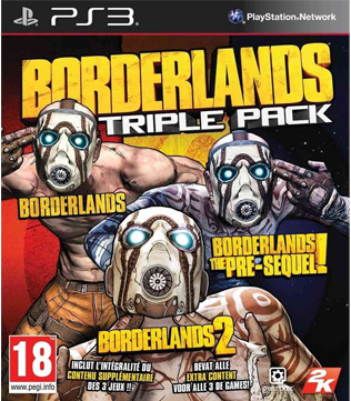 Borderlands Triple Pack PS3 (Pre-owned)