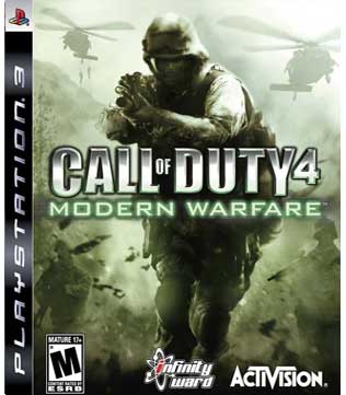 Call of Duty 4 Modern Warfare PS3 (COD 4 Pre-owned)