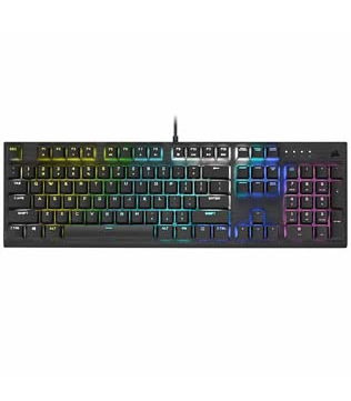 CORSAIR K60 RGB PRO Low Profile CHERRY MX Mechanical Wired Gaming Keyboard (Pre-owned)