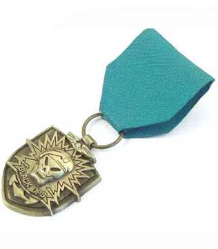 Call of Duty Black Ops Medal With Double Pin (Pre-owned)
