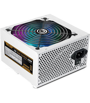 Circle CG Raw Power 650W RGB Pro 80 Plus Bronze Power Supply (White) (Pre-owned)