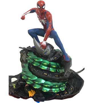 Collectors Edition Marvels Spider Man 7-inch Statue by Gentle Giant (Pre-owned)