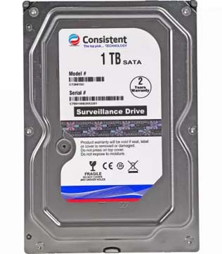Consistent 1TB 72RPM (CT3001SC) Desktop Internal Hard Disk Drive (Pre-owned)