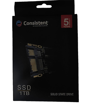 Consistent 1TB NVMe (CTNVMe0014G) Internal Solid State Drive (Pre-owned)