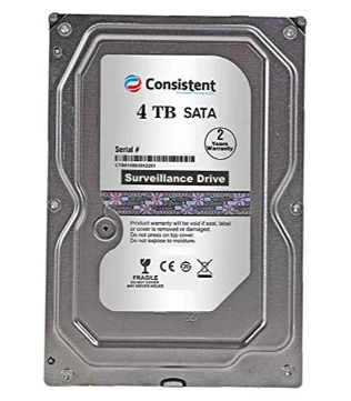 Consistent 4 TB (CT3004SCC) Desktop Internal Hard Disk Drive HDD (Pre-owned)