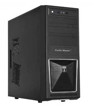 Cooler Master Elite 310C (Black) Mid Tower Cabinet