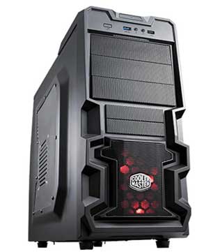 Cooler Master K380 (Black) Mid Tower Cabinet