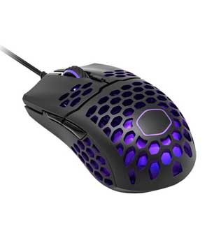 Cooler Master MM711 RGB Lightweight Wired Gaming Mouse (Black) (Pre-owned)