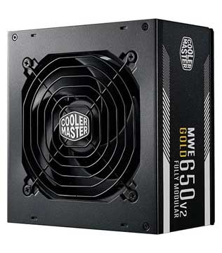 Cooler Master MWE 650 650Watt V2 80 Plus Gold Power Supply (Pre-owned)