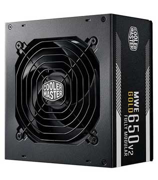 Cooler Master MWE 650 Watt V2 80 Plus Bronze Power Supply (Pre-owned)