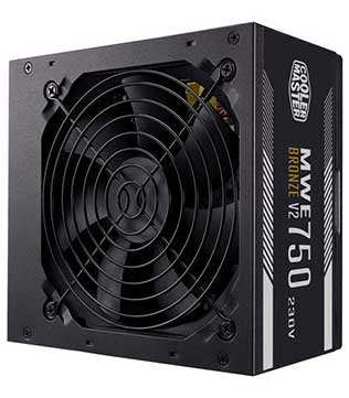 Cooler Master MWE 750 Watt Bronze V2 Power Supply (Pre-owned)