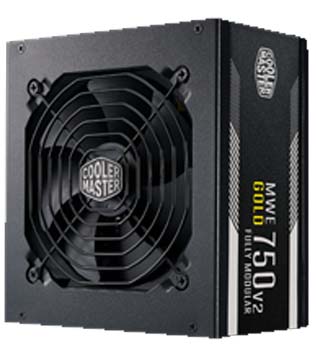 Cooler Master MWE 750 Watt Gold V2 Power Supply (Pre-owned)