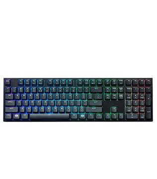 Cooler Master Masterkeys Pro L WHITE LED Mechanical Gaming Keyboard (Black) (Pre-owned)