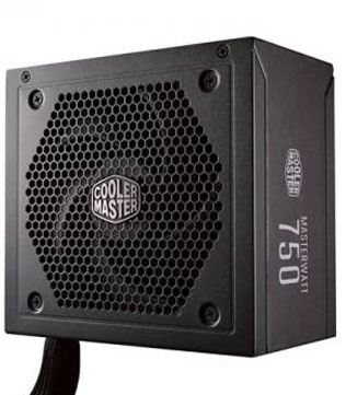 Cooler Master 750 watt 80 PLUS Bronze Semi Modular Power Supply (Pre-owned)