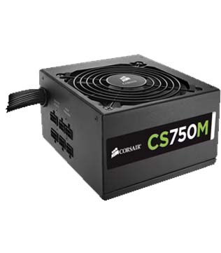 Corsair 750 Watt CS750M Power Supply (Pre-owned)