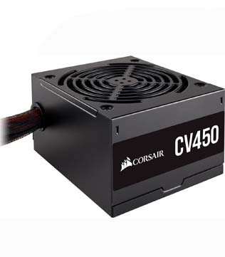 Corsair CV450 450 Watt 80 Plus Bronze Power Supply (Open Box)
