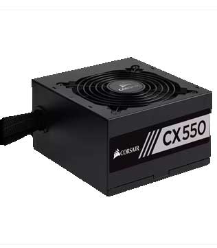 Corsair CX550 550 Watt Power Supply (Pre-owned)