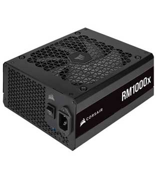 Corsair RM1000X 1000 Watt 80 Plus Gold Power Supply (Pre-owned)