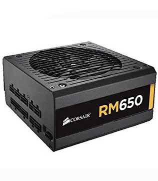 Corsair RM650 650 Watt Fully Modular (CP-9020054) Power Supply (Pre-owned)
