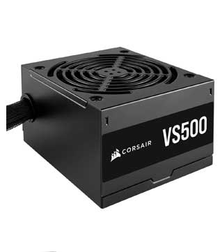 Corsair VS500 500 Watt 80 Plus Power Supply (Open Box)