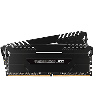 Corsair Vengeance LED 16GB (2x8GB) DDR4 3000MHz (CMU16GX4M2C3000C15) Desktop RAM (Pre-owned)