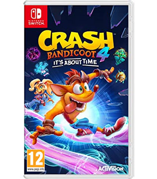 Crash Bandicoot 4 Its About Time Nintendo Switch (Pre-owned) (without Original Box and Cover)