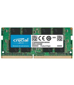 Crucial 16GB 2666MHz DDR4 (CB16GS2666) Laptop RAM (Pre-owned)