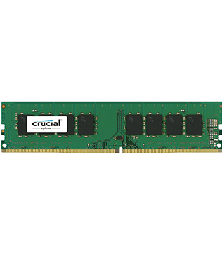 Crucial 4GB DDR4 2133MHz (CT4G4DFS8213.C8FHP) Desktop RAM (Pre-owned)