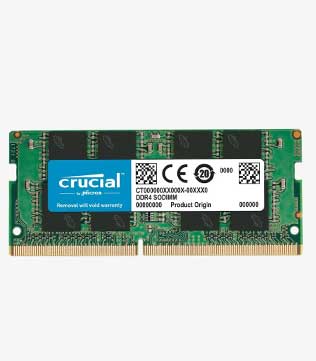 Crucial 4GB DDR4 2400MHz (CB4GS2400) Laptop RAM (Pre-owned)