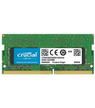 Crucial 4GB DDR4 2400MHz (CT4G4SFS824A) Laptop RAM (Pre-owned)