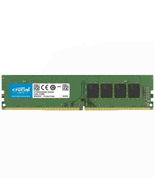 Crucial 4GB DDR4 2666 MHz (CT4G4DFS8266) Desktop RAM (Pre-owned)