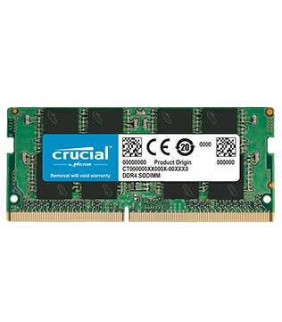 Crucial 8GB DDR4 2666MHz (CT8G4SFRA266) Laptop RAM (Pre-owned)